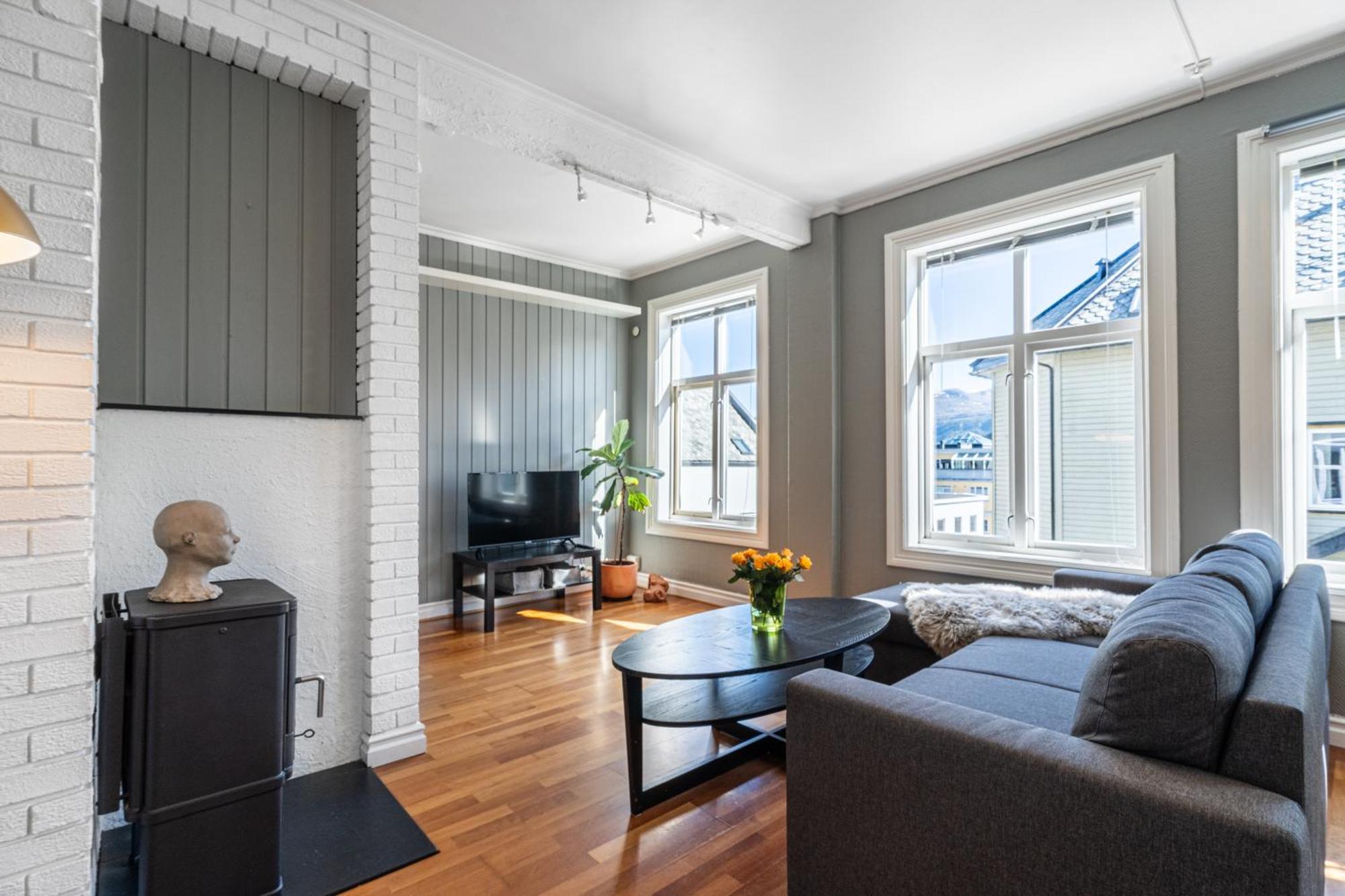 Sunny Apartment In Alesund City Екстер'єр фото